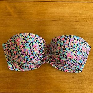 VS Victoria’s Secret Bandeau Bikini Swim Top 34D